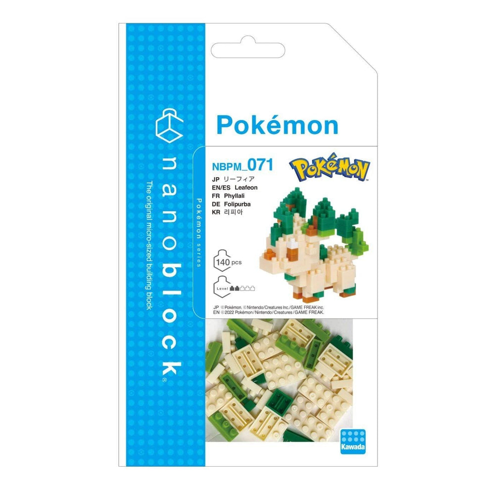 Pokémon Leafia DIY nano building blocks kit