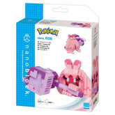 DIY nano building blocks kit box showing a pink and purple Tinkaton-style model