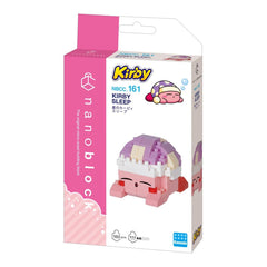 a pink and white box containing a pink and white character, likely a character from the Nintendo series, along with some text and a small image of the character.