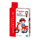 Nano building blocks kit box for Hello Kitty-themed Honda Super Cub, model NBCC 263