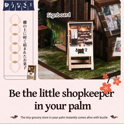 Kasuga Grocery Store - DIY Miniature Japanese Store Kit