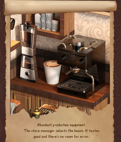 Cafe BookNook - DIY Miniature Rural Coffee Shop Kit