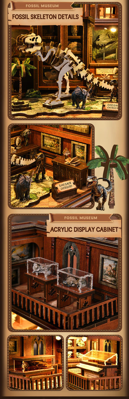 Fossil Museum - DIY Miniatures Kit
