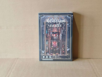 Castle Style DIY Book Book Kit (Williamsburg, Medieval Gothic Bookshelf, Miniature Craft Gifts)