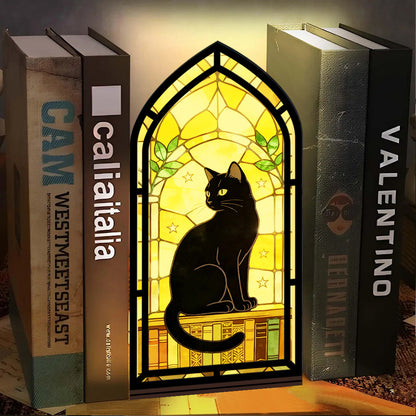 The Wizard’s Familiar Black Cat Book Nook