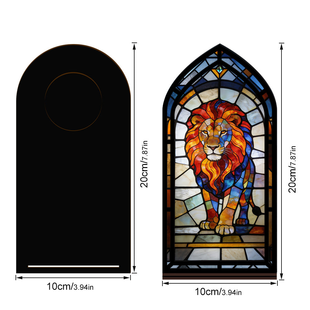 The Regal Lion Guard Book Nook with Candle Glow