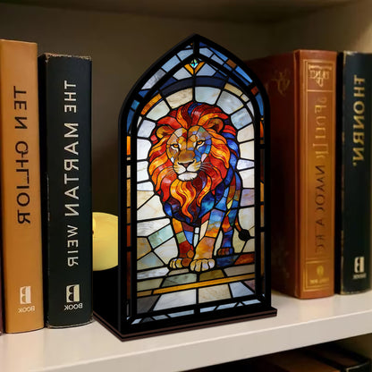 The Regal Lion Guard Book Nook with Candle Glow
