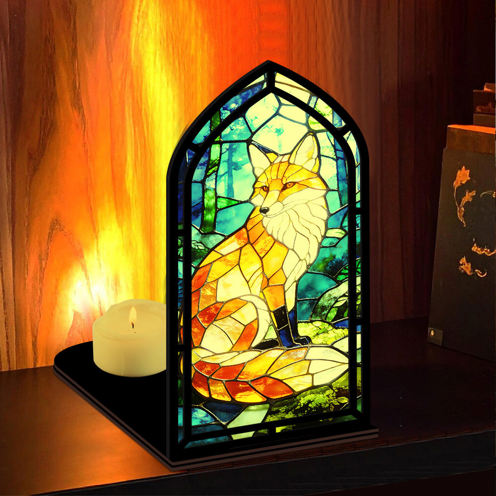 The Forest Guardian | Red Fox in Woods Book Nook