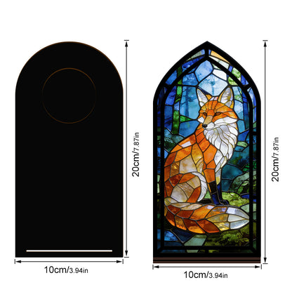 The Forest Guardian | Red Fox in Woods Book Nook