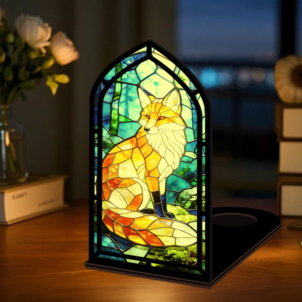 The Forest Guardian | Red Fox in Woods Book Nook