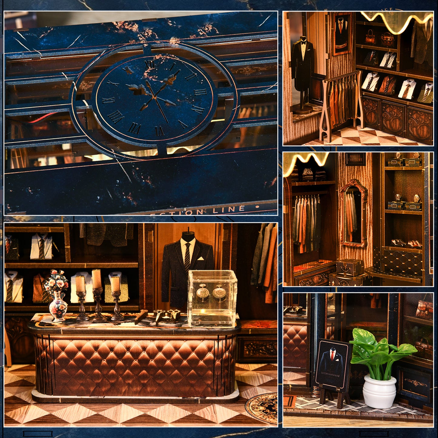 Golden Selection Line - DIY Miniatures Kit