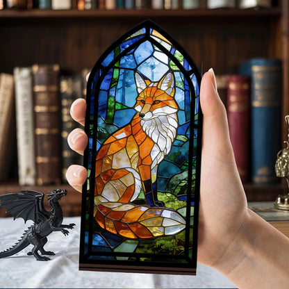 The Forest Guardian | Red Fox in Woods Book Nook