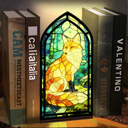 The Forest Guardian | Red Fox in Woods Book Nook