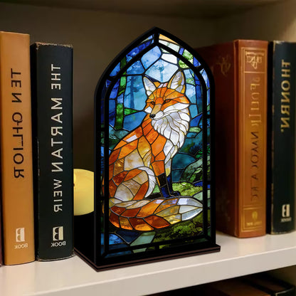 The Forest Guardian | Red Fox in Woods Book Nook