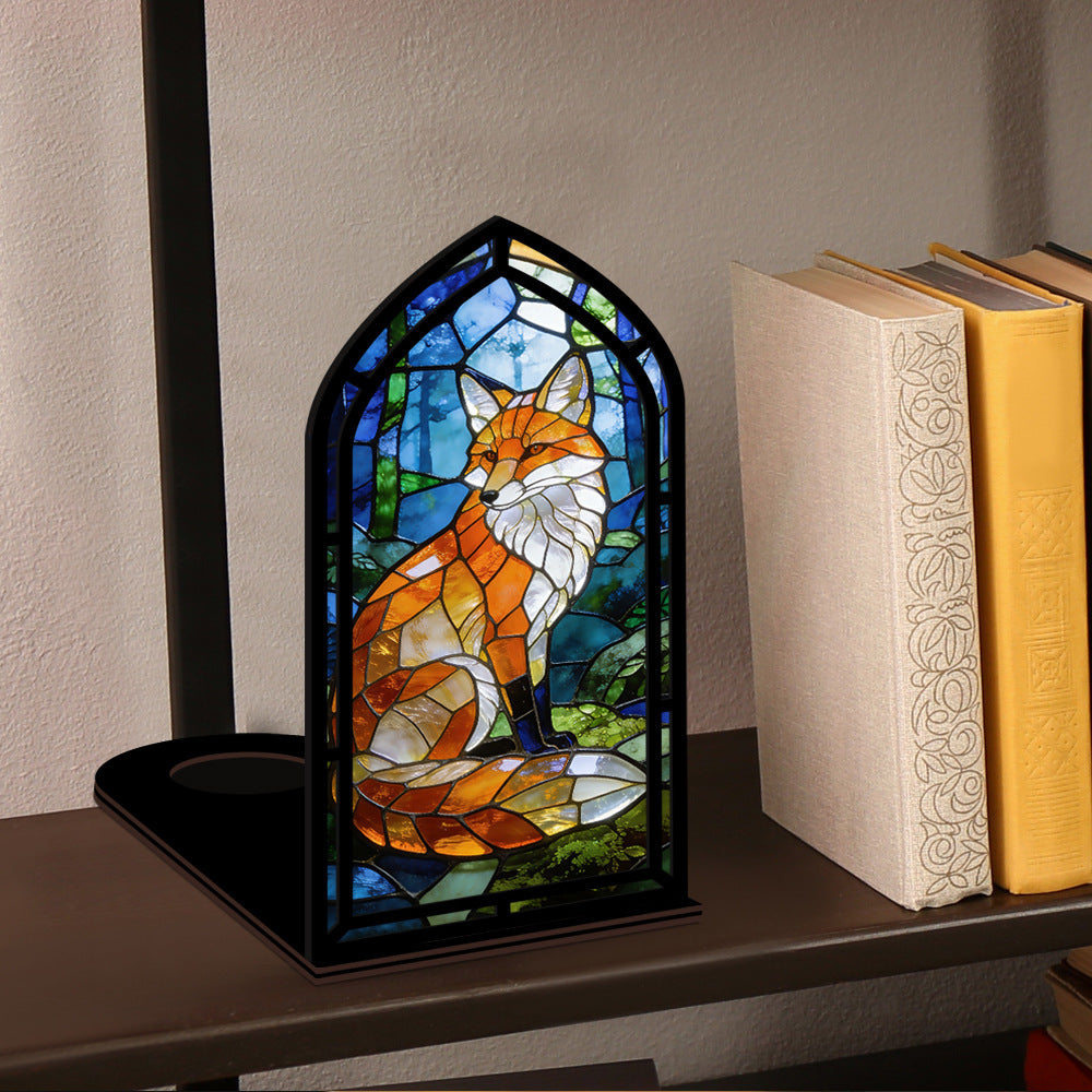 The Forest Guardian | Red Fox in Woods Book Nook