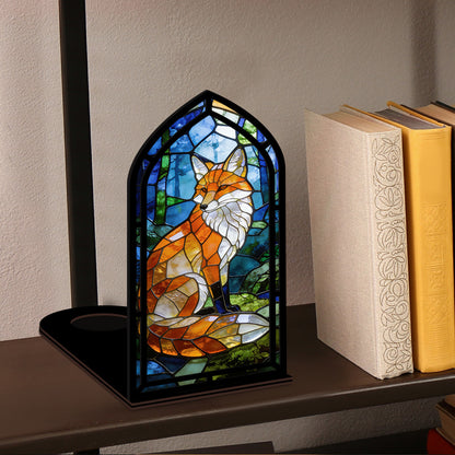 The Forest Guardian | Red Fox in Woods Book Nook