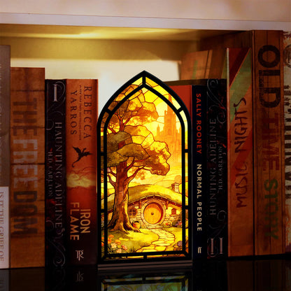 The Golden Homecoming | Sunset Hobbit Home Book Nook