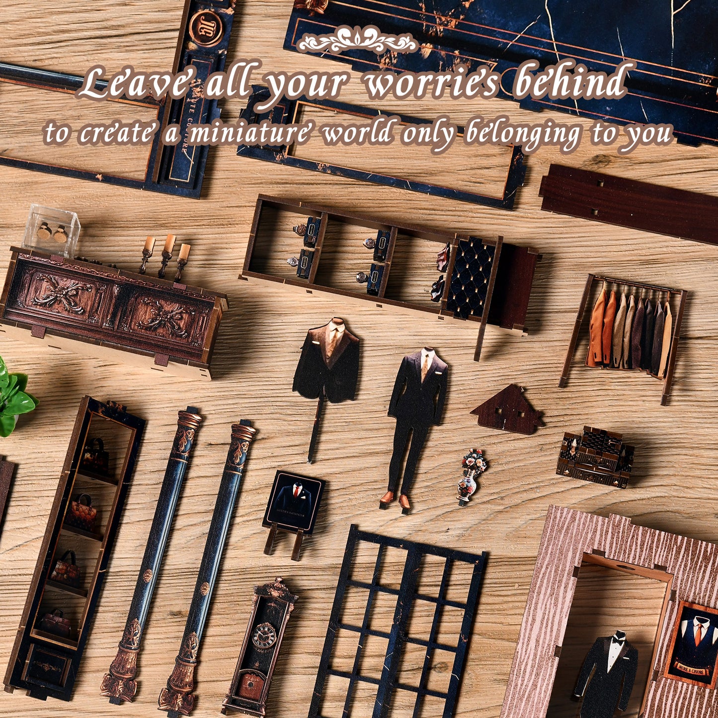 Golden Selection Line - DIY Miniatures Kit