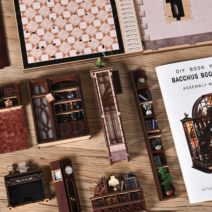Bacchus Bookstore - DIY Miniatures Kit