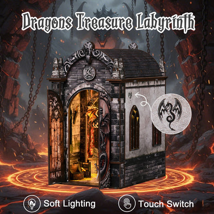 Dragons Treasure Labyrinth - DIY BookNook Kit