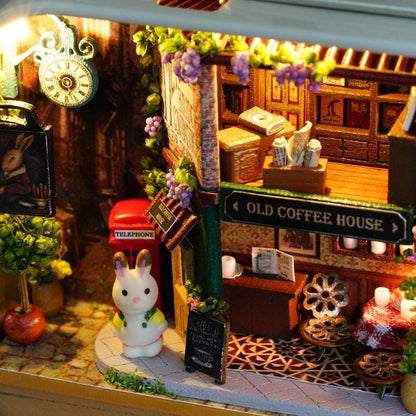 DIY Miniatures Craft Kit: Roam Around in Winter - Snowy Box Theater Diorama (Craft Gift)
