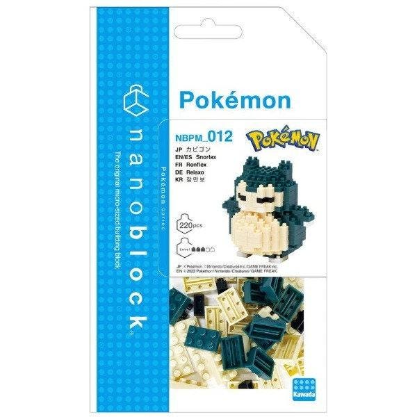 The image is a packaging for a Pokémon-themed building block set called "Pokemon" from the Pokémon franchise. The packaging features a close-up of the Pokémon character and includes the product name and details about the set.