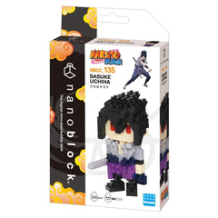 a box containing a figurine of a character from the popular animated series "Naruto". The figurine is a small, detailed model of the character, which appears to be a character from the series. The box is designed to showcase the figurine and is likely intended for display or as a collectible item.