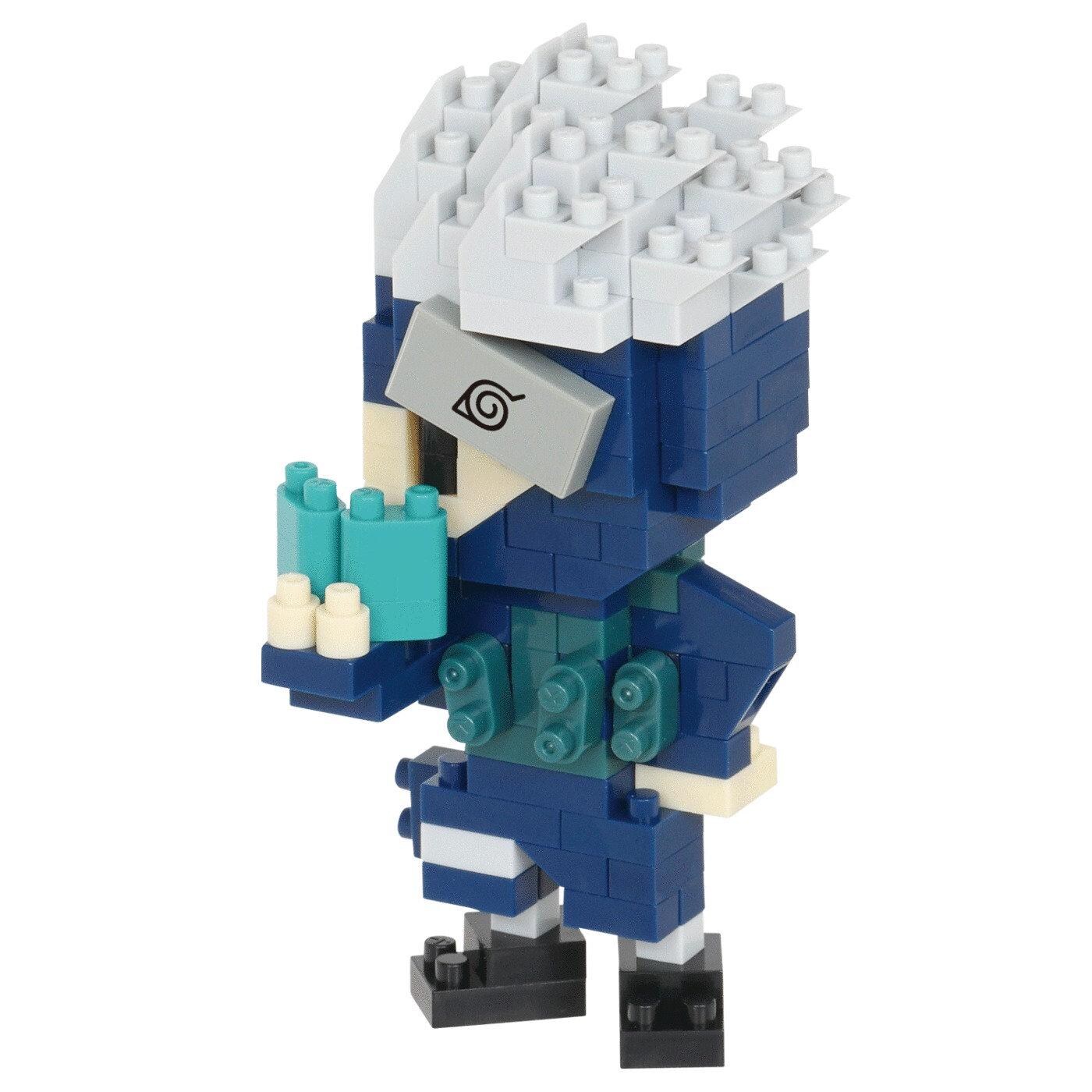 A toy figurine of a character from a video game, specifically a character named Kata. The character is wearing a blue outfit and has a distinctive hairstyle.