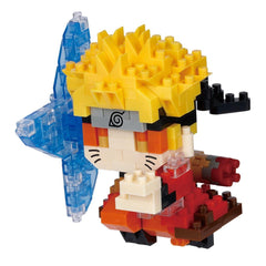 A colorful and detailed pixelated character figure made up of various building blocks.