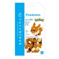 The image is a packaging for a Pokemon-themed building block set, specifically the Pokemon-themed "Pokem" set.