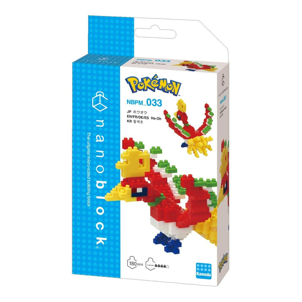 The image is a packaging box for a Pokemon-themed building block set called "Pokemon" featuring a colorful design of a Pokemon character.