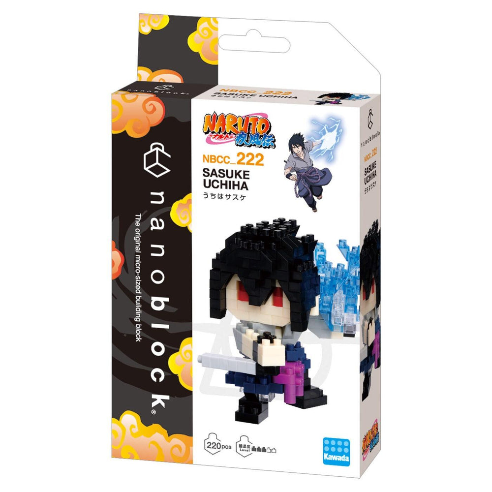 a box containing a NBBcc 2222 snap-action figure of a character from the popular animated series " Naruto". The figure is a small, detailed model of the character, which can be assembled using the provided snap-action pieces. The packaging is designed to showcase the figure and its packaging, highlighting the product's features and appeal to fans of the series.