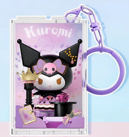 Sanrio DIY Blind Box Building Blocks Key Chain -  Hello Kitty, Kuromi, Hangyodon, Pochacco, Pompompurin, Cinnamoroll | Kawaii Room Decor